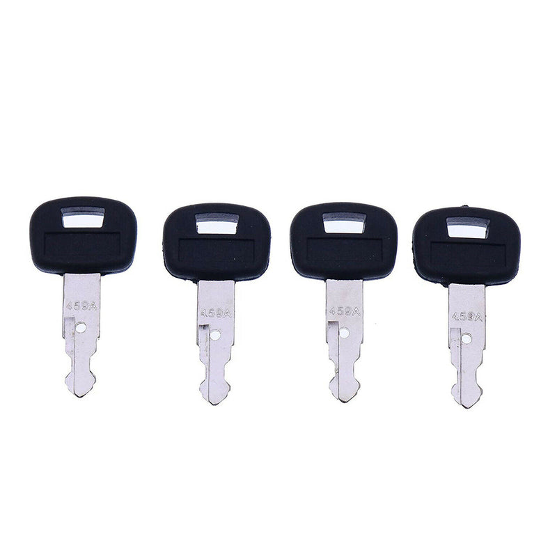 459A RC461-53930 Keys for Kubota Mini Excavator Skid Steer Loader SVL75 4 Pack