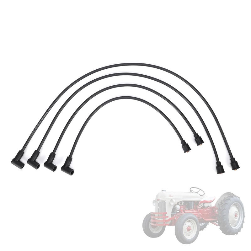 9N12259A Cylinder Spark Plug Wire Set for Ford Holland 2N 8N 9N 9N12287B 4X