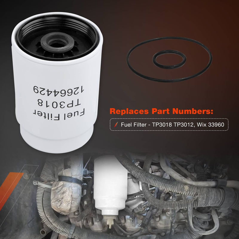 6.6L Duramax Diesel Fuel Filter Kit for Chevy Silverado 3500 Express 2500 01 16