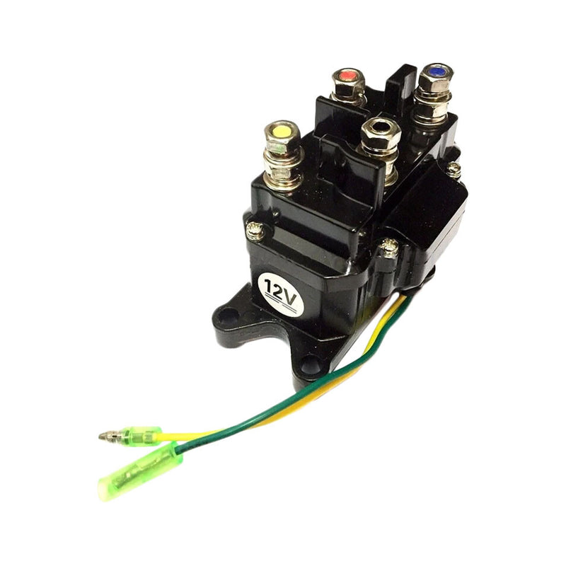 DURAFORCE 12V Solenoid Relay Contactor Winch Rocker Switch Thumb Truck ATV UTV Universal