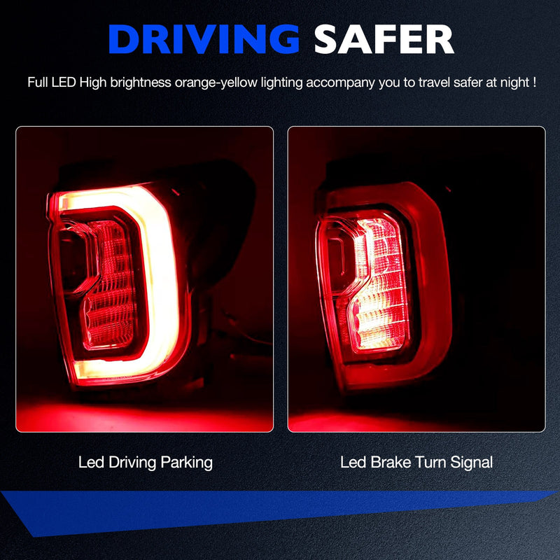 LED Tail Light Brake Passenger Side for GMC Acadia 2020 2023 SL SLE SLT Denali