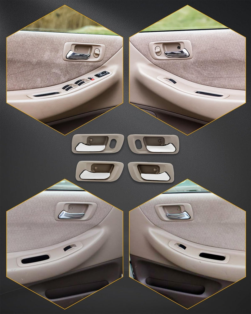 72165S84A01ZC Interior Door Handle Kit for Honda 1998 2004 Accord Odyssey