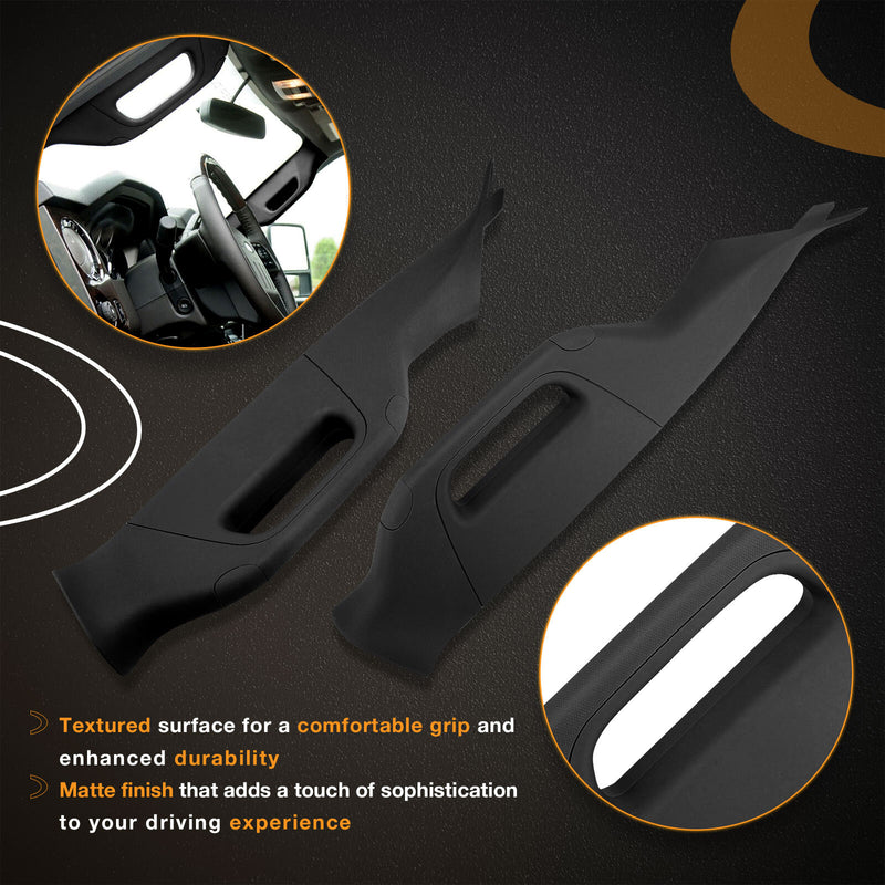 A Pillar Interior Trim Grab Handle Front Left Right for Ford F250 2011 16 Pair