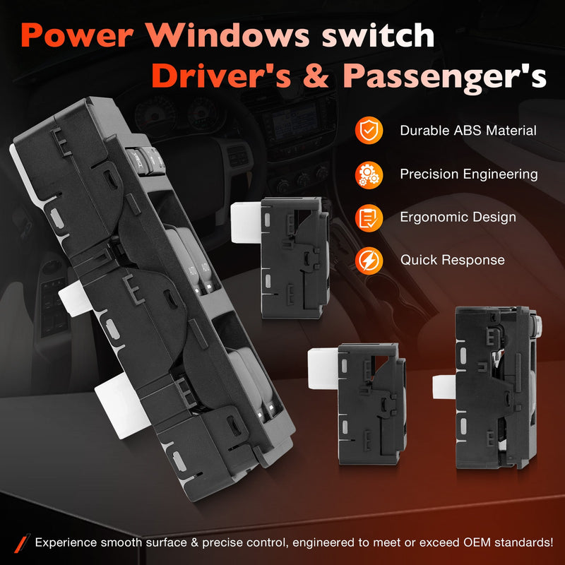 Power Window Door Control Switch for Jeep Chrysler Dodge 200 300 Charger 06to14