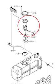 DURAFORCE 49040-0718 Fuel Pump Assembly for Kawasaki Mule Teryx 2009 to 2020