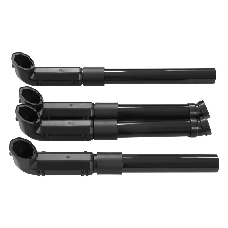 Black Off Road Snorkel Kit For Yamaha Wolverine RMAX2 1000 Sport 2021 2022 2023