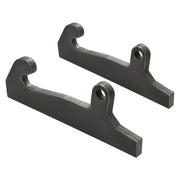 DURAFORCE Heavy Blank Quick Tach Bracket For JRB Loader mounts JRB 418 coupler w/ 4 Ears