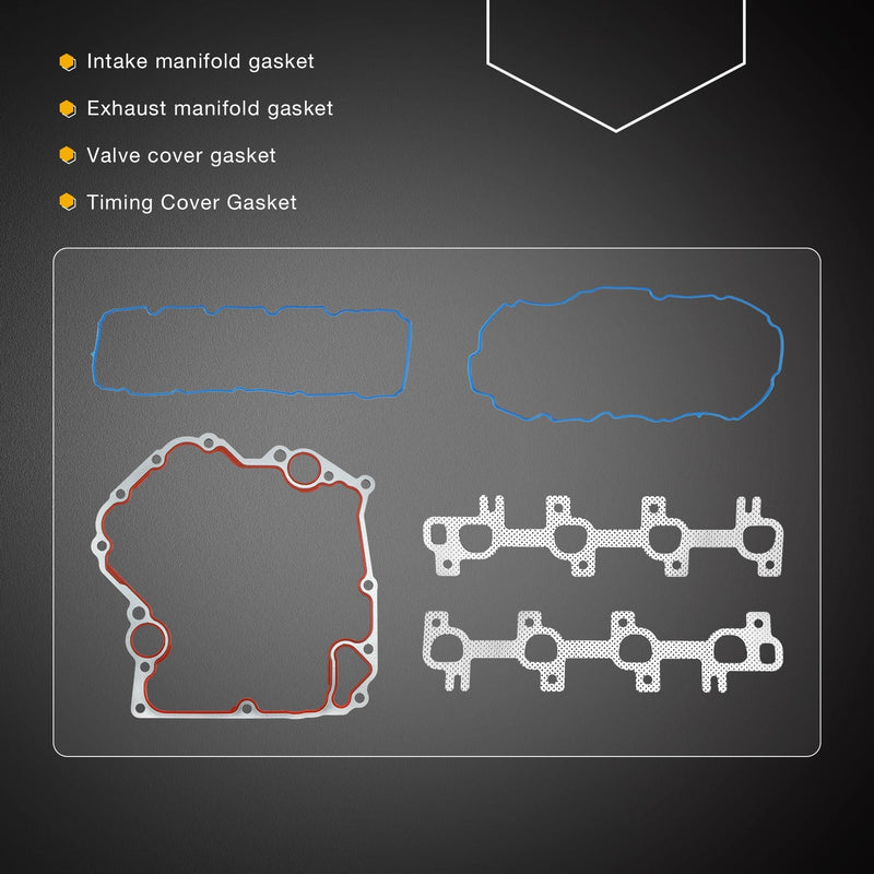 Head Gasket Set With Bolts For 99 To 03 Dodge Ram Durango Grand Cherokee 4.7L