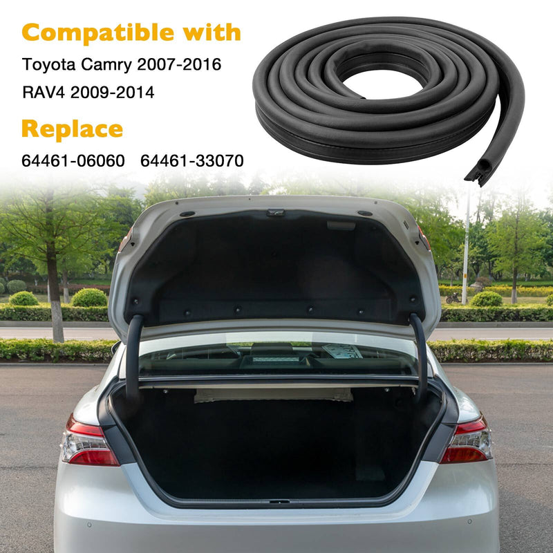 6446106060 Rear Trunk Lid Weatherstrip Rubber Seal for Toyota Camry RAV4 07 16