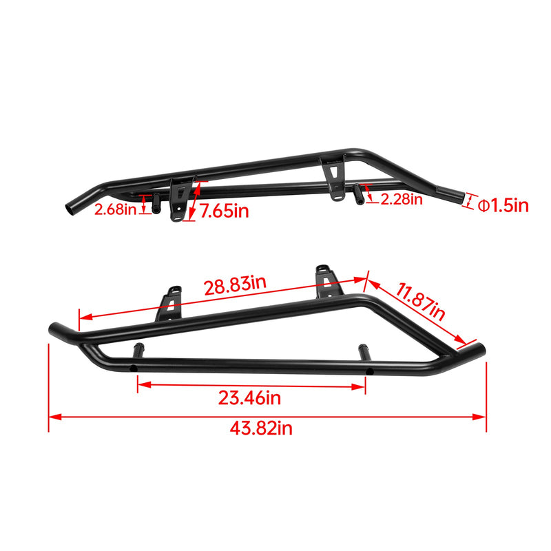Heavy Duty Nerf Bars Rock Sliders Pair for CFMOTO Z Force 950 1000 2020 2023