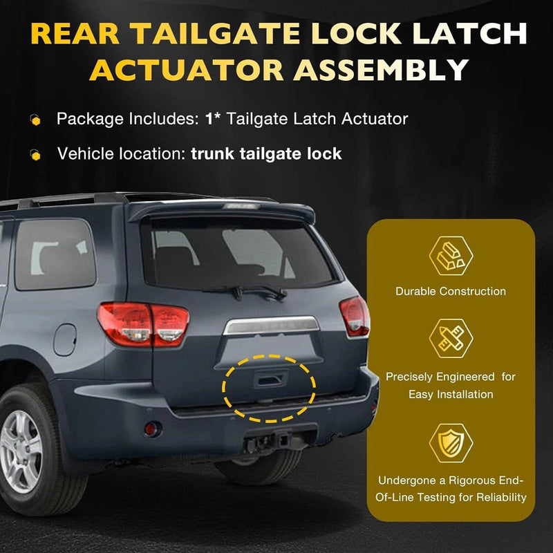 691100C030 Rear Liftgate Hatch Lock Latch Actuator for Toyota Sequoia 2008 2021