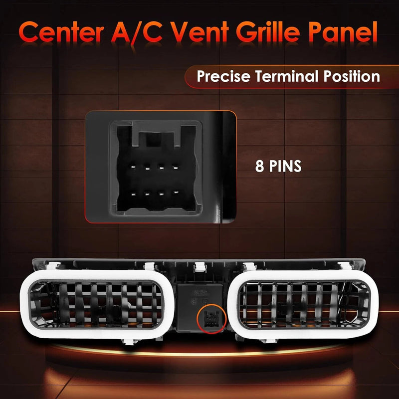 5566006030 Console Dash Center Air Vents Trim Insert for Toyota Aurion Camry