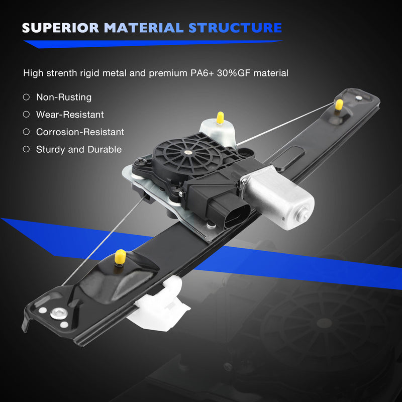 Window Regulator Motor Rear Right for BMW E90 E91 328i 335i 330i 335d M3 323i