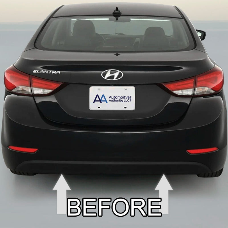 Chrome Rear Bumper Trim for Hyundai Elantra 11 16