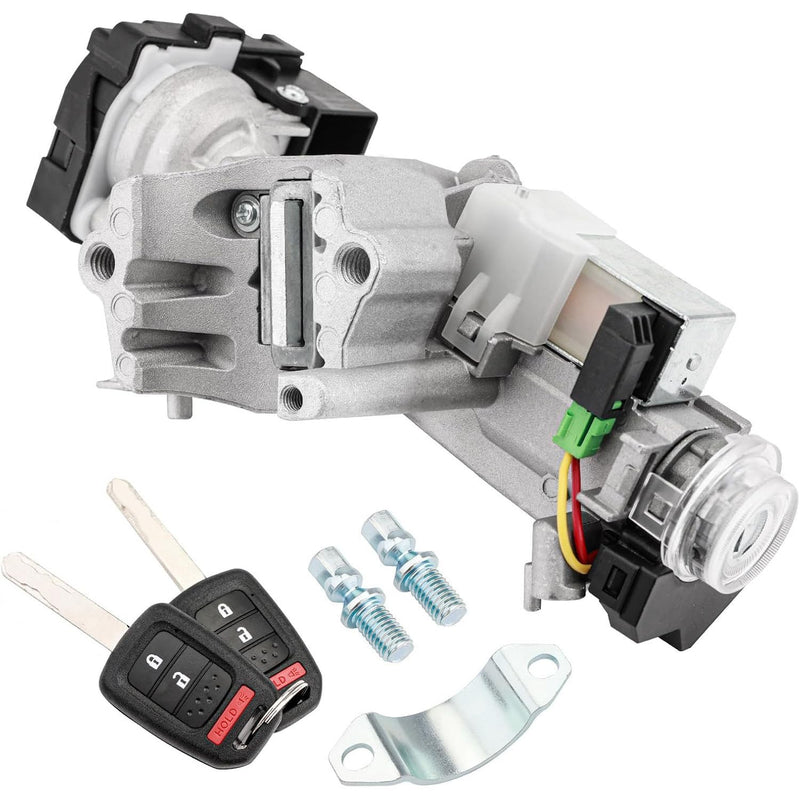 39730T2AA0 Ignition Switch Lock Cylinder with Remote Keys for Honda Accord 13 17