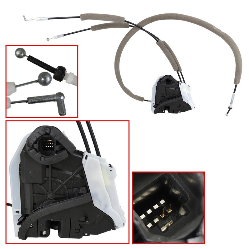 DURAFORCE 825006CA0B Door Lock Actuator Motor Left Rear Right Rear for Nissan for Altima