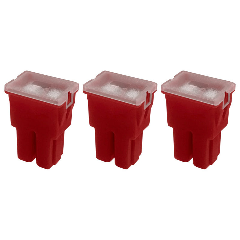 50A Straight Female Fuse Cartridge FLF PAL Auto Link for Car Truck RV SUV 3 Pack