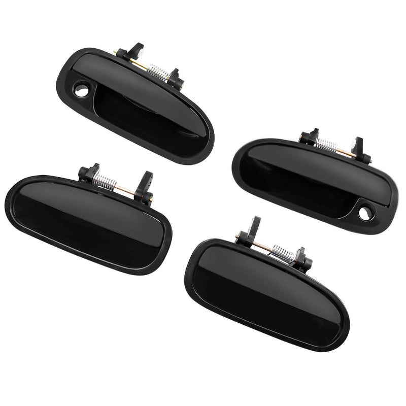 Front Rear Exterior Door Handle Set LH RH For Honda Civic 96 00 4 Piece