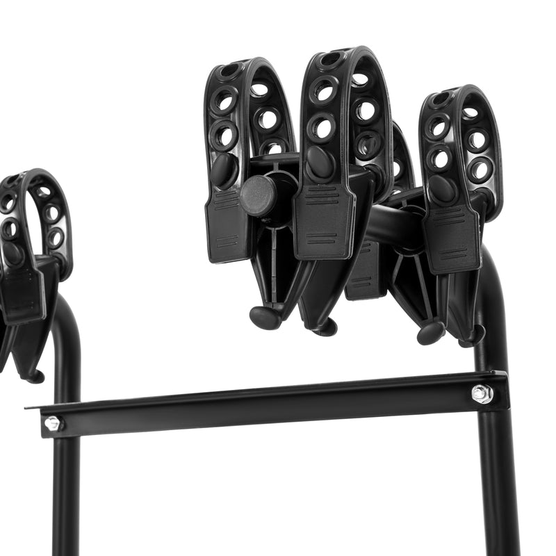 Steel Spare Tire Mount Bike Carrier Rack For RV Bumpers 2 Bike
