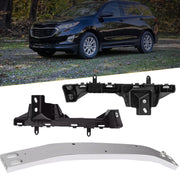 DURAFORCE Front Bumper Reinforcement Pair Support Bracket for 2018-2022 for Chevrolet