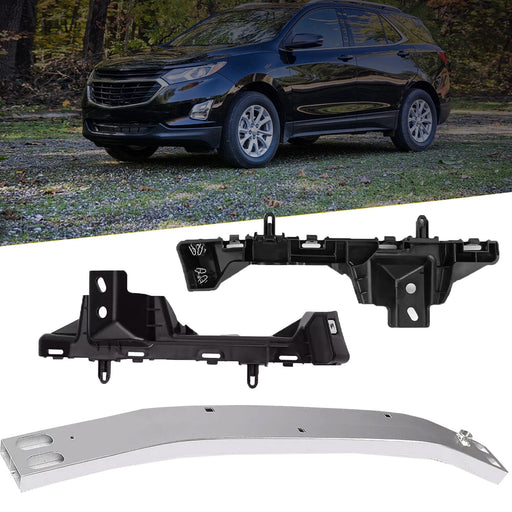 DURAFORCE Front Bumper Reinforcement Pair Support Bracket for 2018-2022 for Chevrolet