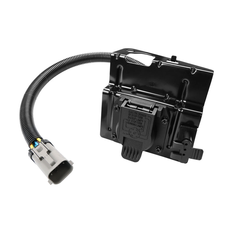4 And 7 Pin Tow Trailer Hitch Wiring Plug For Ford F 250 F 350 1999 To 2001