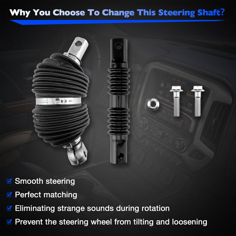Steering Column Shaft with Tube for Chevy Silverado Tahoe GMC Sierra Yukon
