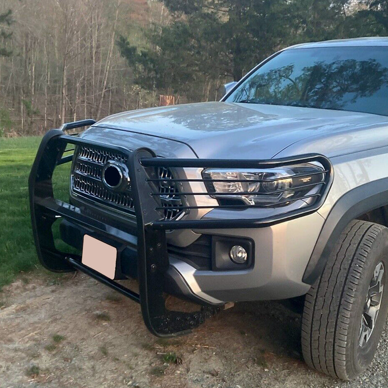 Headlight Grill Grille Front Bumper Brush Guard for Toyota Tacoma 2016-2023