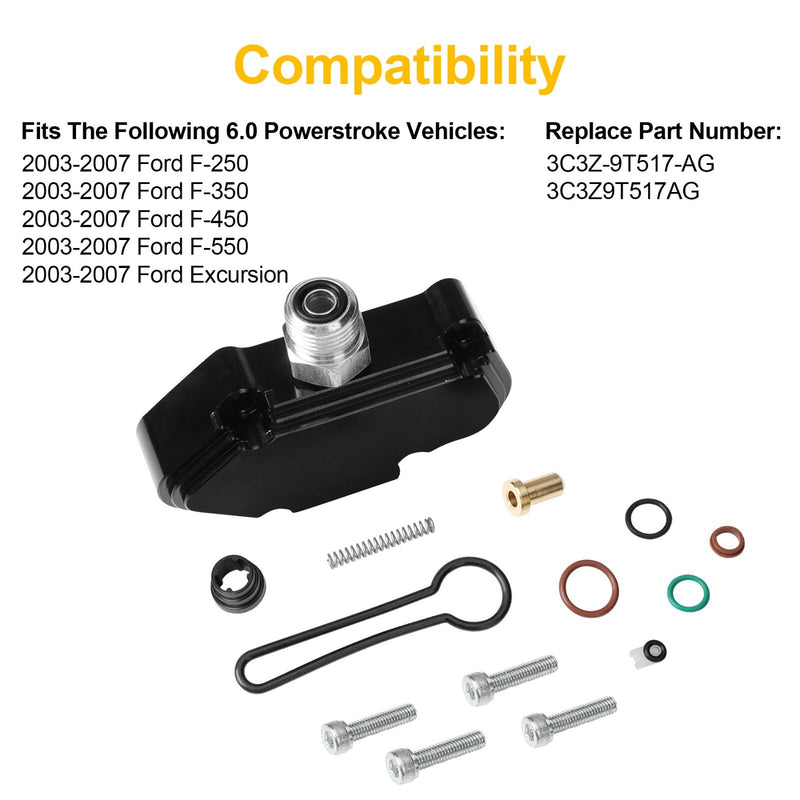 6.0L Powerstroke Spring Kit Upgrade for Ford F250 F350 F450 F550 Excursion 03 07