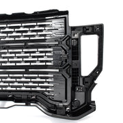 DURAFORCE Front Bumper Grille Black w/Chrome Trim Fit GMC Sierra 2500 HD/3500 HD 2020-2023