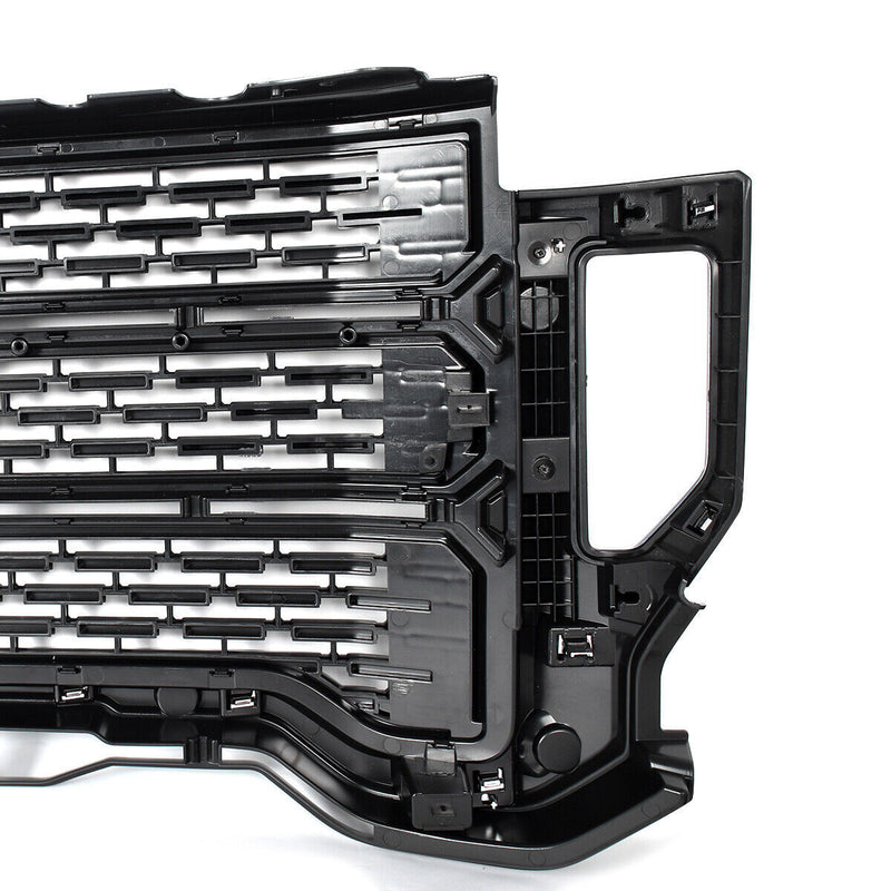 DURAFORCE Front Bumper Grille Black w/Chrome Trim Fit GMC Sierra 2500 HD/3500 HD 2020-2023