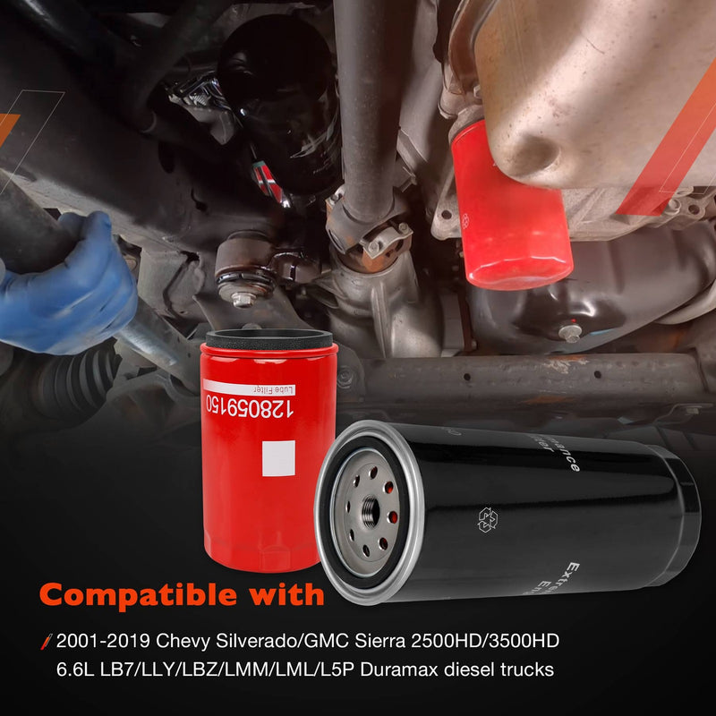 6.6L Duramax Transmission Filter Kit For Chevy GMC 2001 2019 Allison 1000 2000