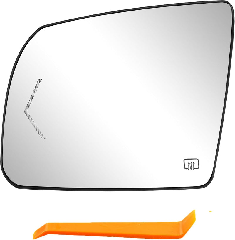 Heated Signal Left Driver Side Mirror Glass for Toyota Tundra Sequoia 2007 2020