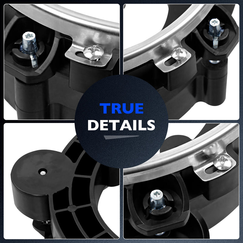 Front Left Right Side Headlight Bulb Brackets Buckets for Jeep Wrangler 97 06