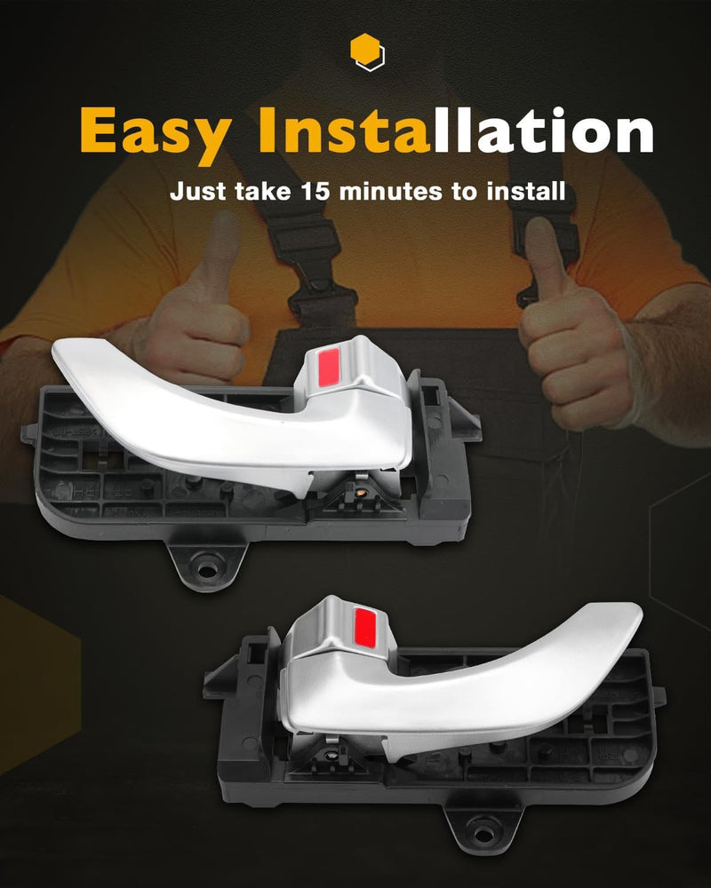HY1352134 Inside Interior Door Handle Kit for Hyundai Sonata 2005-2008 HY1553108