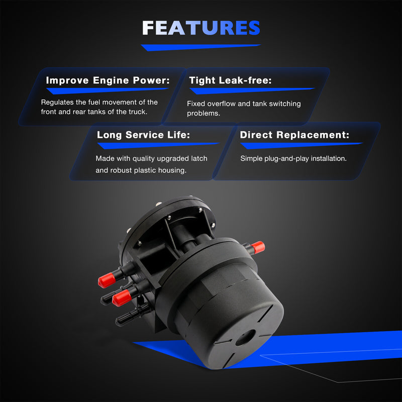 F1UZ9B263B Fuel Tank Selector Valve Reservoir Switching Fits F150 F250 F350