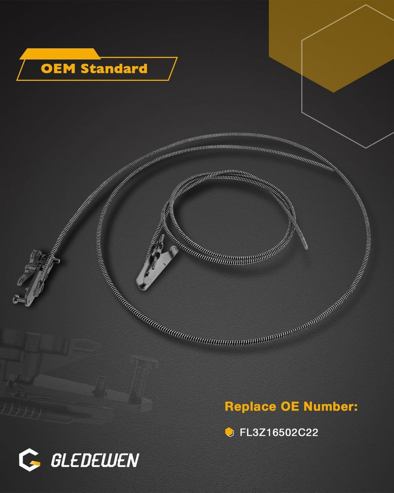 FL3Z16502C22 Crew Cab Sunroof Glass Cable For Ford F 150 F 250 F 350 2015 2020