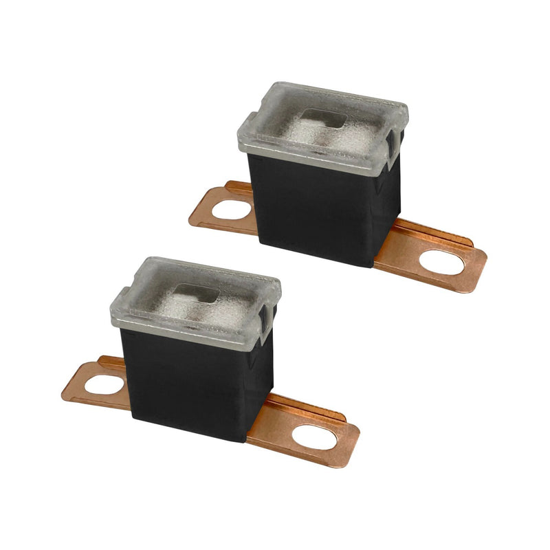 80A Bent Male 9/16 Fuse Cartridge FLD PAL Auto Link for Car Truck RV SUV 2 Pack
