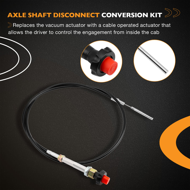 PSL900 Posi Lok Axle Shaft Disconnect Conversion for Jeep Wrangler YJ XJ MJ 4x4