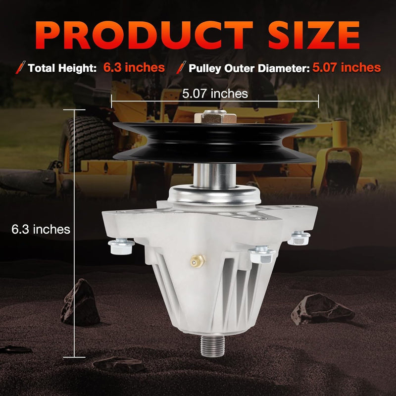 618P09255 Mower Deck Spindle for Cub Cadet XT1 LT50 Troy Bilt Super Bronco 50