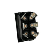 DURAFORCE Momentary Reverse Polarity Rocker Switch 20A 12V DC On Off DPDT 6 Pin