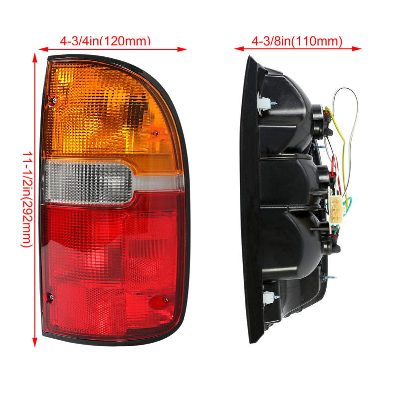 Passenger Side Tail Light Lamp With Bulb For Toyota Tacoma 1995 2000 Right DOT SAE