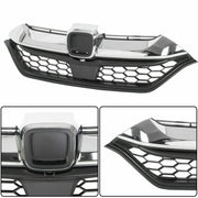 DURAFORCE HO1210147C Front Bumper Upper Grille Chrome for 2017-2019 for Honda CRV CR-V