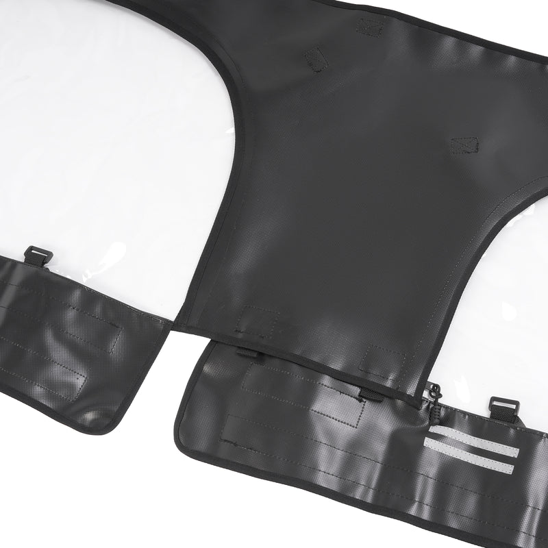 UTV Soft Upper Door Enclosure Set for Can Am Maverick X3 Max Turbo DS RS 2017-25