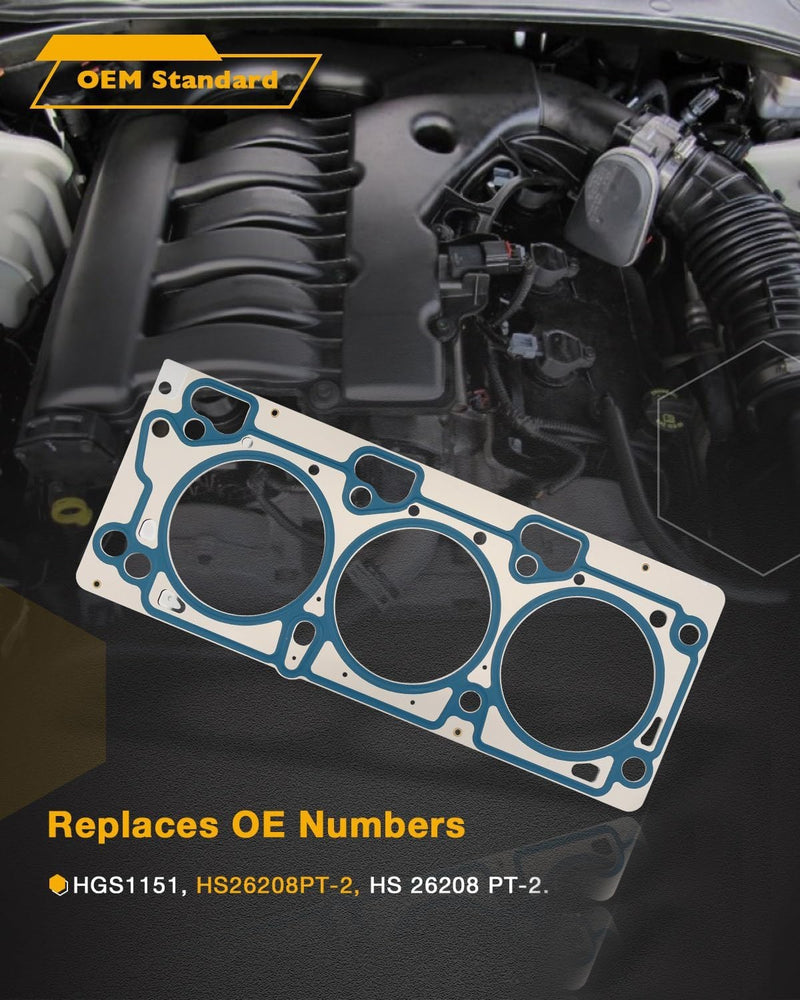 07to10 3.5L Head Gasket Set for Dodge Chrysler Magnum Charger Avenger Journey 300