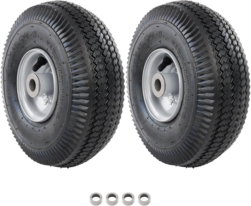 105-3471 Front Wheel & Tire Assy for Toro TimeCutter Exmark Mower 4.10/3.50-4 2x