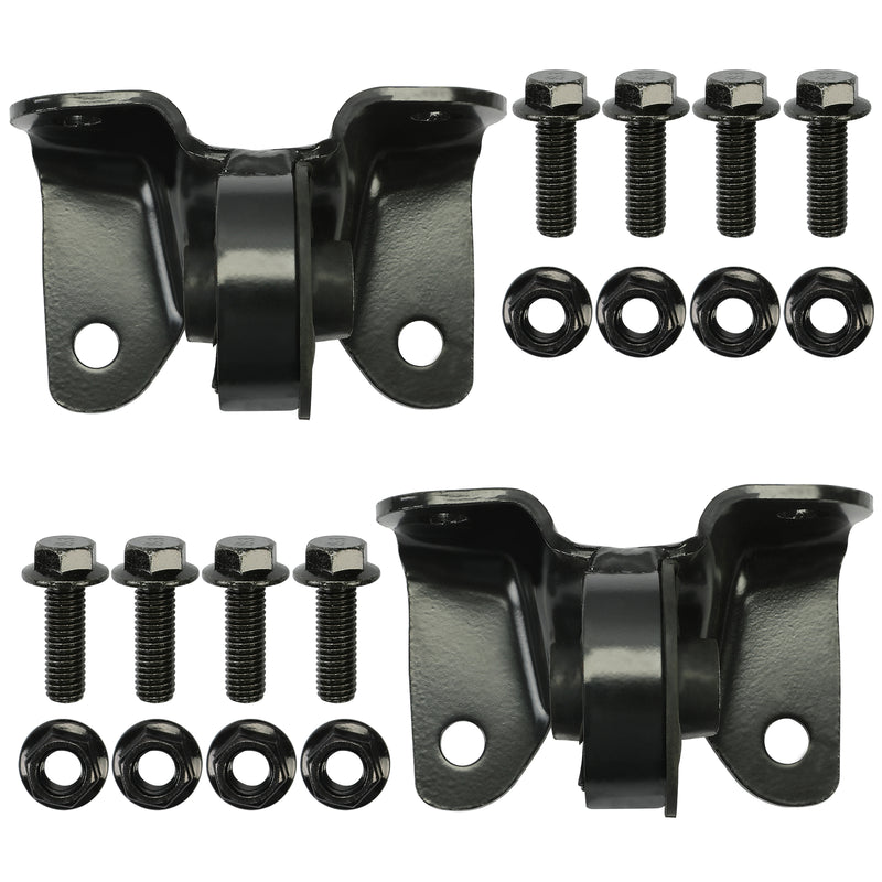 Front Torsion Bar Crossmember Mount Steel 2PCS for 99-07 Chevy Silverado GMC
