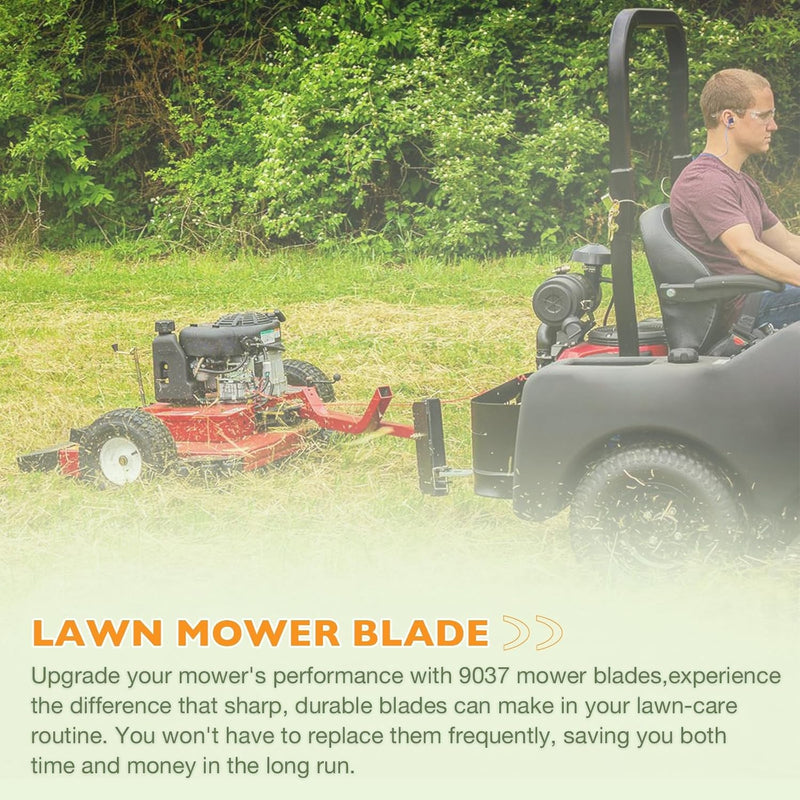 91-050 Lawnmower Blade for Swisher 20.5x2.25 Inch 60in Cut Mower Oregon 2 Pack