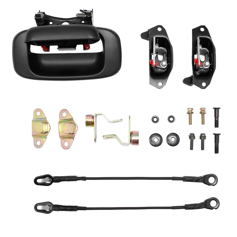 15997911 Tailgate Rebuild Kit Handle Bezel Latch for Chevy Silverado GMC Sierra