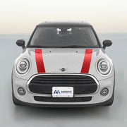 DURAFORCE 4 Inch Vinyl Bonnet and Boot Rally Stripes Racing Stripe Kit for Mini Cooper